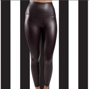 High-Waisted Faux Leather Leggings